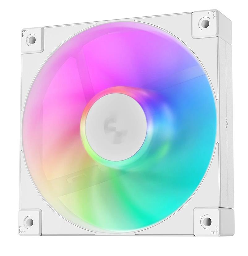 Изображение Вентилятор Deepcool FD12 ARGB WH (2050 об/мин , 120x120x25 мм,4-pin PWM)