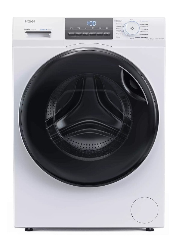 Изображение Стиральная машина Haier HWD70-BP14929A, белый (фронтальная, 7 кг, 1400 об/мин )