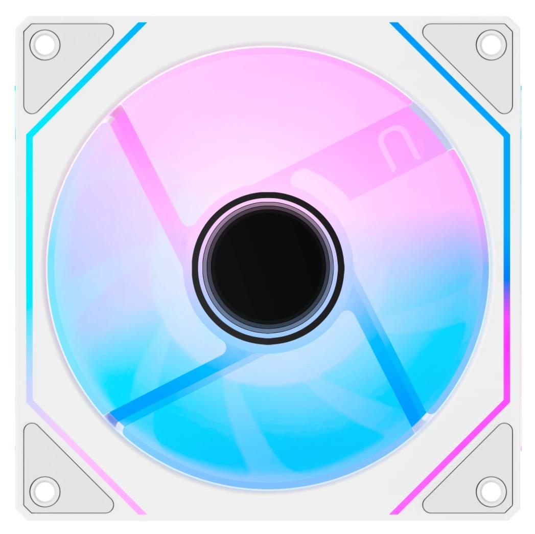 Изображение Вентилятор Ocypus Gamma F12 WH ARGB REVERSE BLADE (1600 об/мин , 120x120x25 мм,4-pin PWM)