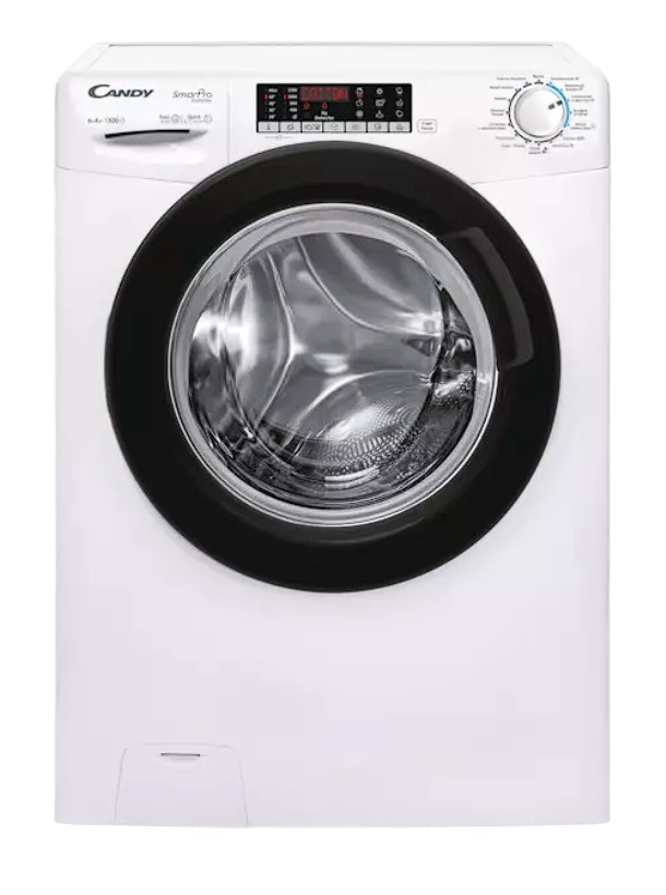 Изображение Стиральная машина Candy CSOW43 646TWMB-07, белый (фронтальная, 6 кг, 1300 об/мин )