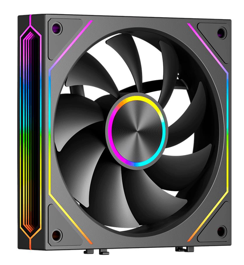 Изображение Вентилятор PCcooler F3 X120 ARGB Black (1800 об/мин , 120x120x25 мм,4-pin PWM)