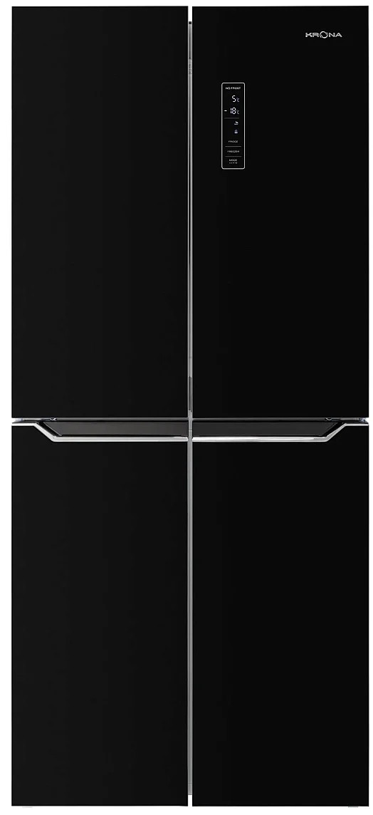 Изображение Холодильник Krona EISKALT 7970 XD TNF GLASS BL черное стекло (A++,288 кВтч/год)