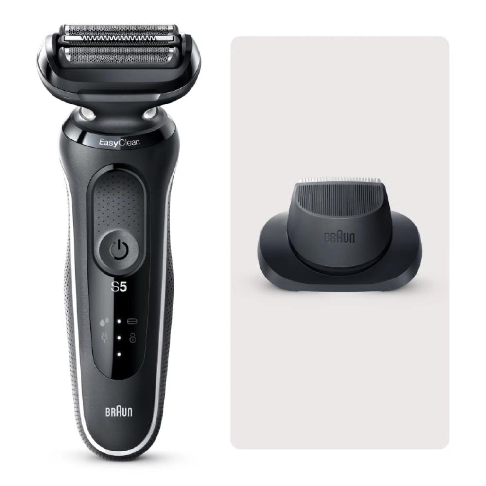 Изображение Бритва Braun S5 51-W1200S Black/White Wet&Dry,белый, черный