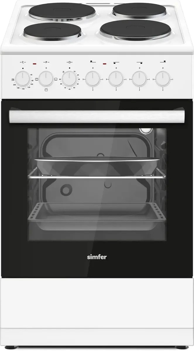 Изображение Плита Simfer F50EW04025,белый