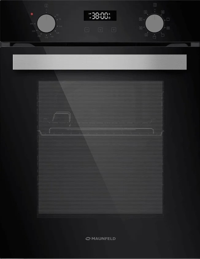 Изображение Духовой шкаф MAUNFELD EOEM519PB (49 л , чёрный, нержавеющая сталь)