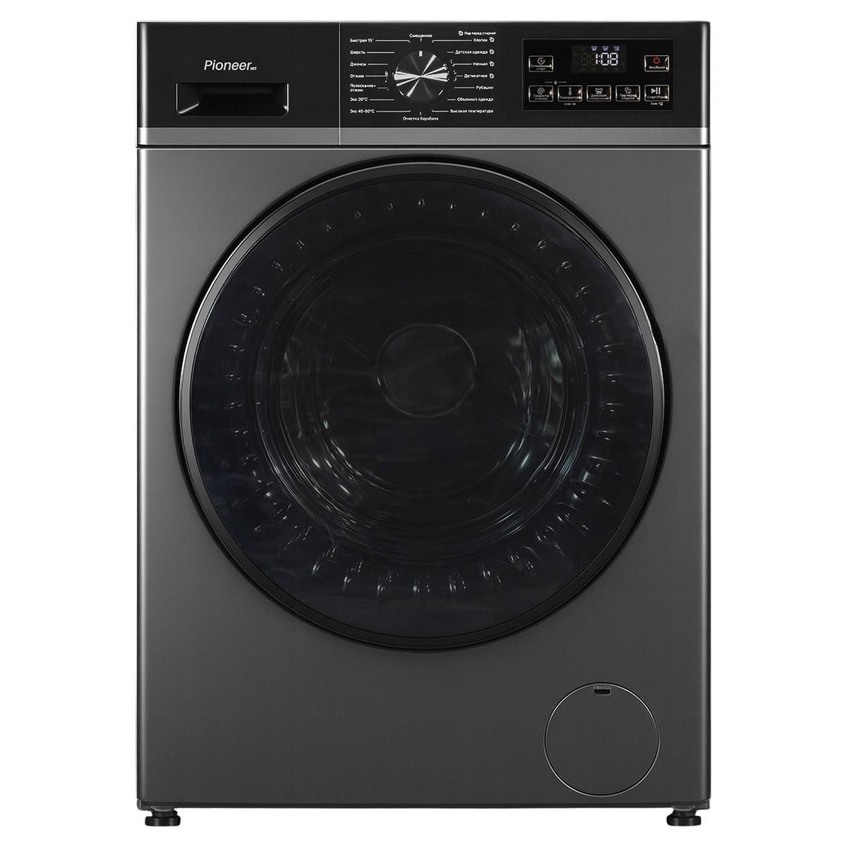 Изображение Стиральная машина Pioneer WM-127002DG, серый (фронтальная, 7 кг, 1200 об/мин )