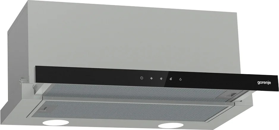 Изображение Встраиваемая вытяжка Gorenje TH60E8SGB (нержавеющая сталь, )
