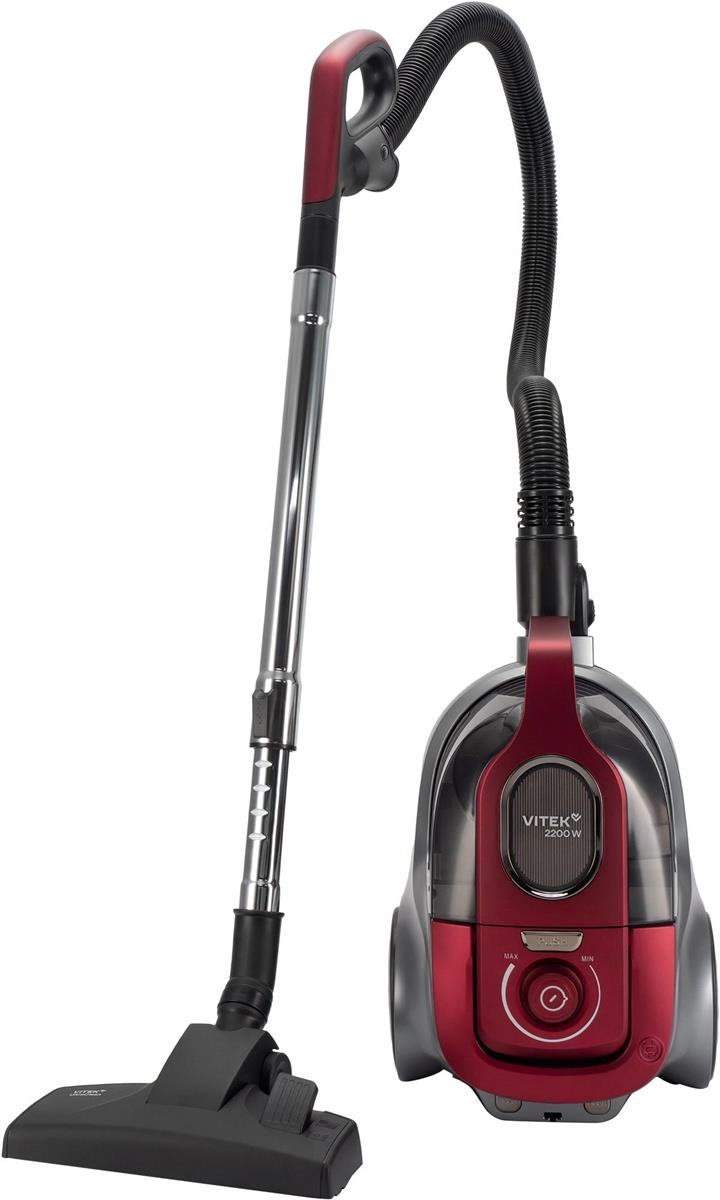 Изображение Пылесос VITEK VT-CV3113 (2200 Вт /контейнер/красный)