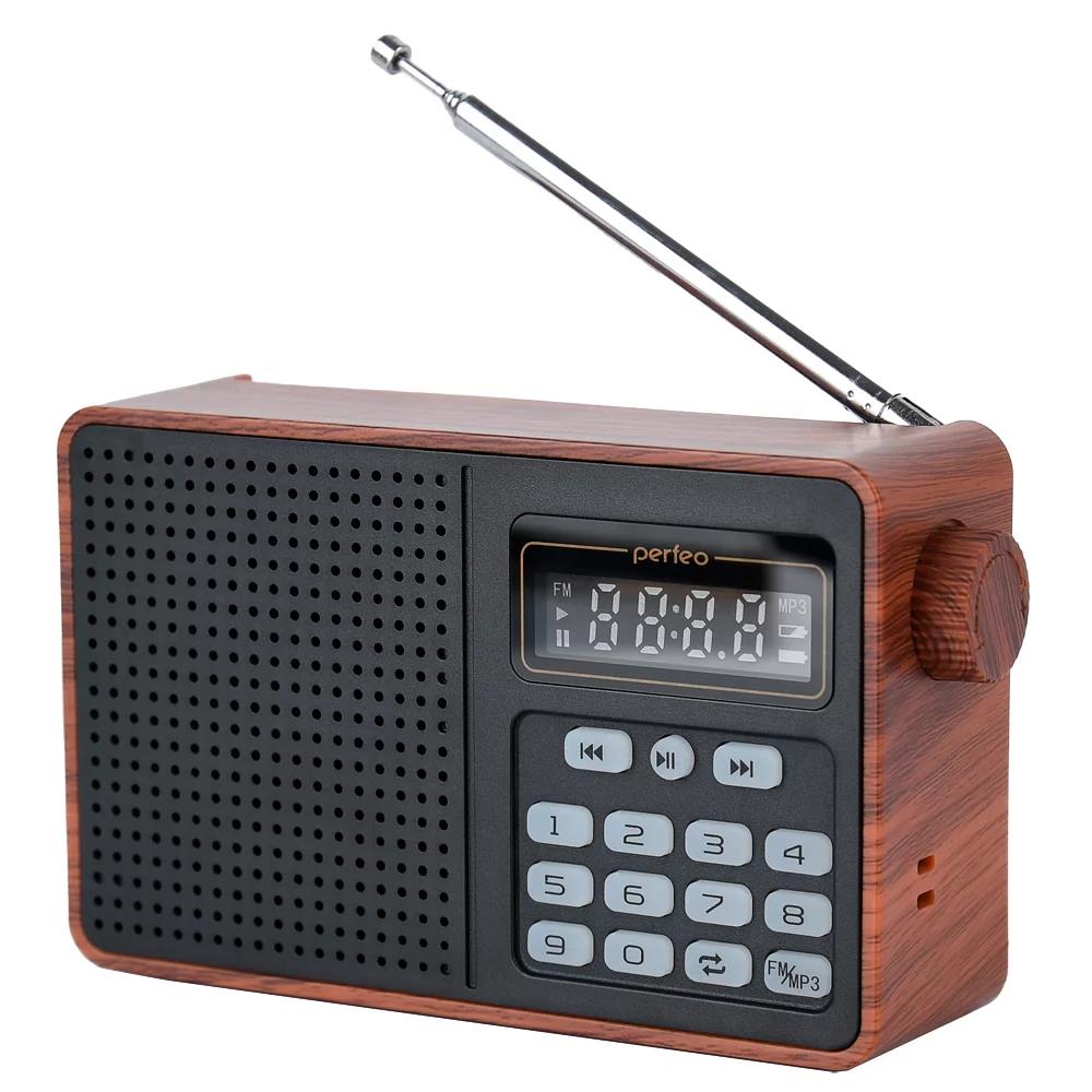 Изображение Радиоприемник Perfeo (PF_D0573) ALPINIST коричневый