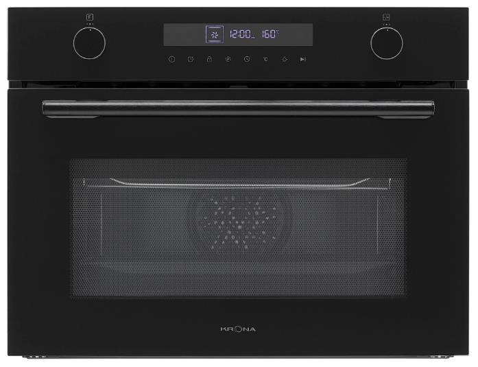 Изображение Духовой шкаф Krona RATSEL 45H BL/BL (50 л , чёрный)