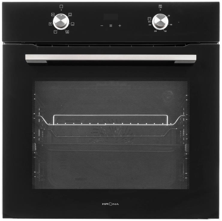 Изображение Духовой шкаф Krona TESORO 60 BL (66 л , чёрный)