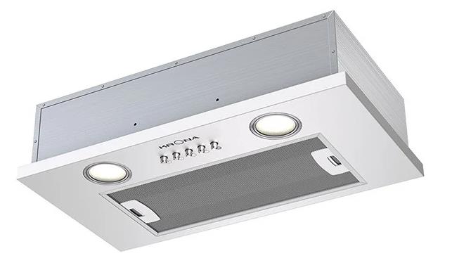 Изображение Встраиваемая вытяжка Krona SELINA 600 white PB (белый, белый)