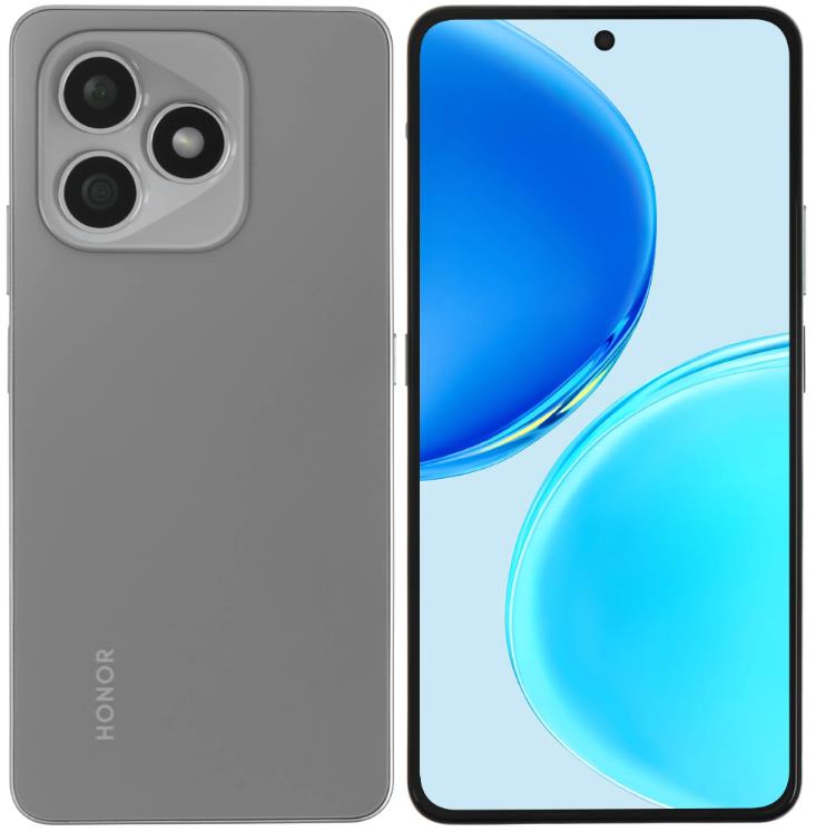 Изображение Смартфон HONOR X8d (128 Гб/8 Гб) серый