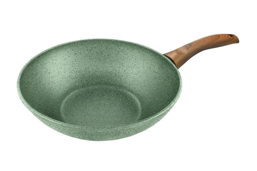 Изображение Сковорода-вок НЕВА МЕТАЛЛ ПОСУДА EW3128Wi (28 см )