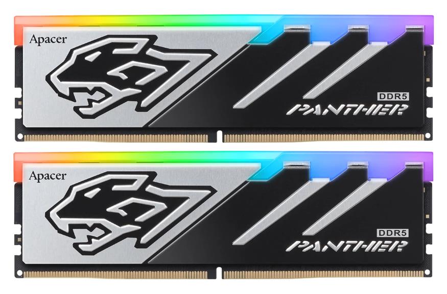 Изображение Оперативная память 2x16 GB DDR5 Apacer PANTHER RGB (44800 Мб/с, 5600 МГц, CL40)