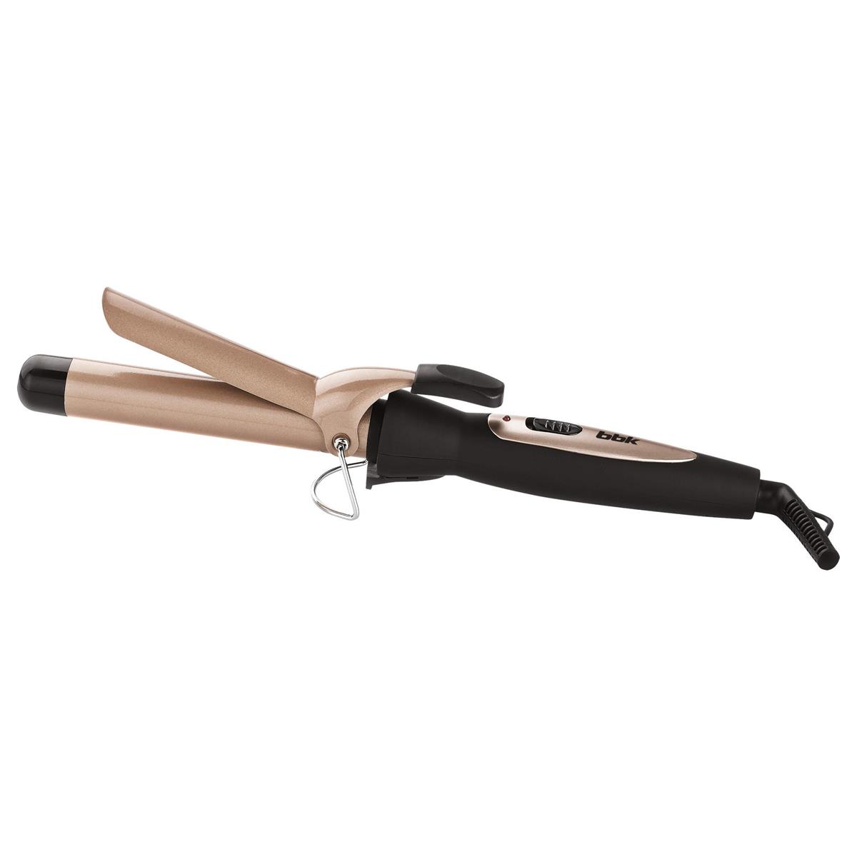 Изображение Щипцы для волос BBK BST2501 черный/шампань (35 Вт /200 °C/)