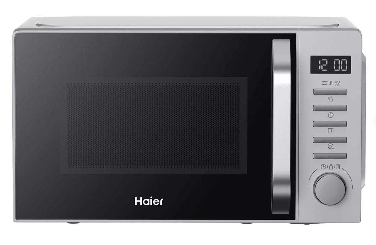 Изображение Микроволновая печь Haier HMB-DG208SA (800 Вт  20 л  Гриль  серебристый)