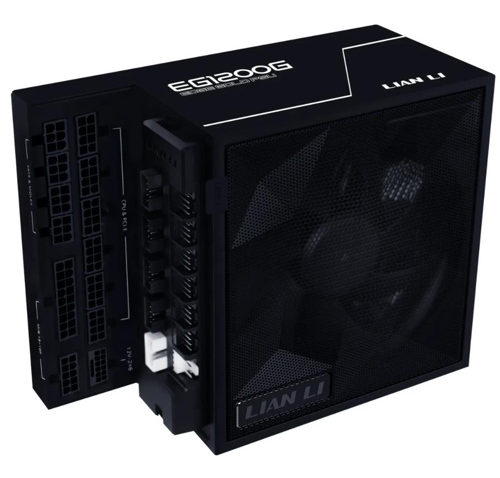 Изображение Блок питания Lian Li EDGE1200G Black (G9P.EG1200G.BH00.RU) (1200 Вт )