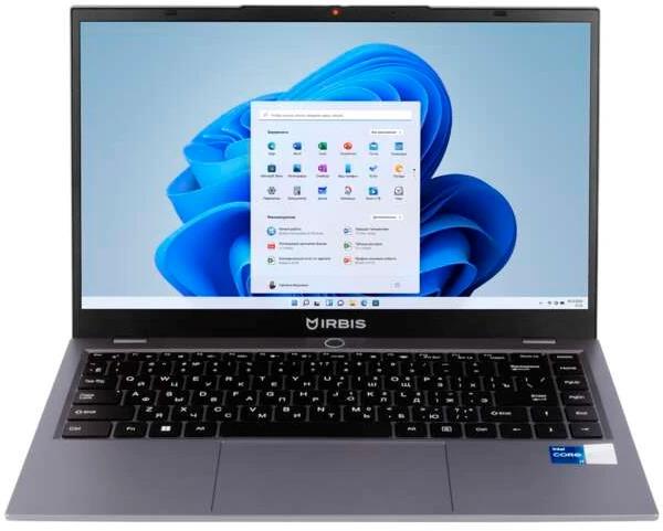Изображение Ноутбук Irbis 14NBP3003PL (Intel 1240P 1700 МГц/ SSD 512 ГБ  /RAM 16 ГБ/ 14" 1920x1080/VGA встроенная/ Windows 11 Pro) ()