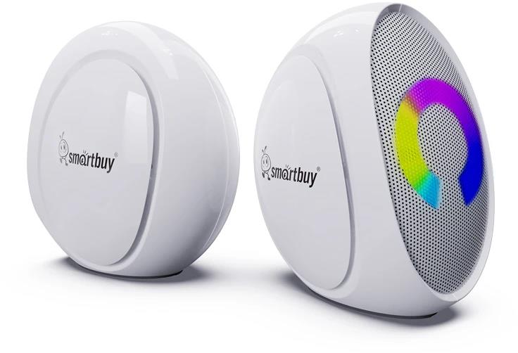 Изображение Компьютерная акустика SmartBuy (SBA-6000) DRIVE 2 (2.0 / 6 Вт  / белый)