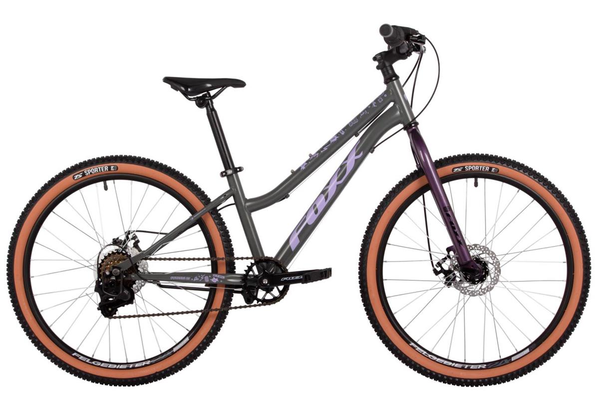 Изображение Велосипед Foxx Latina JR 24 (173981) (серый/24 "/12.0 ")-2025 года 24SHD.LATINA.12BK5