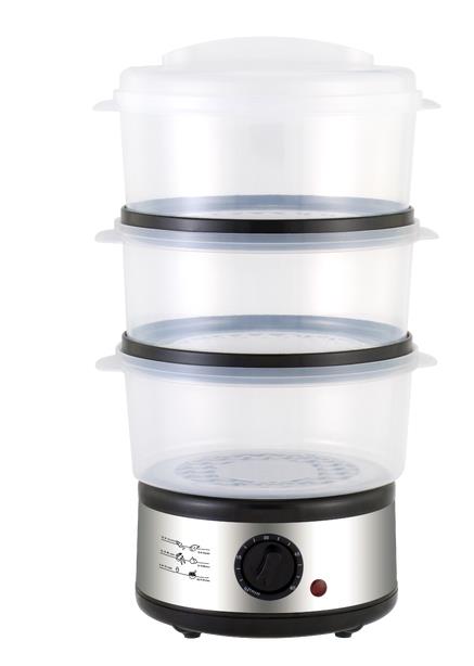 Изображение Пароварка Kelli KL-1750 7,5л (черный, серебристый)