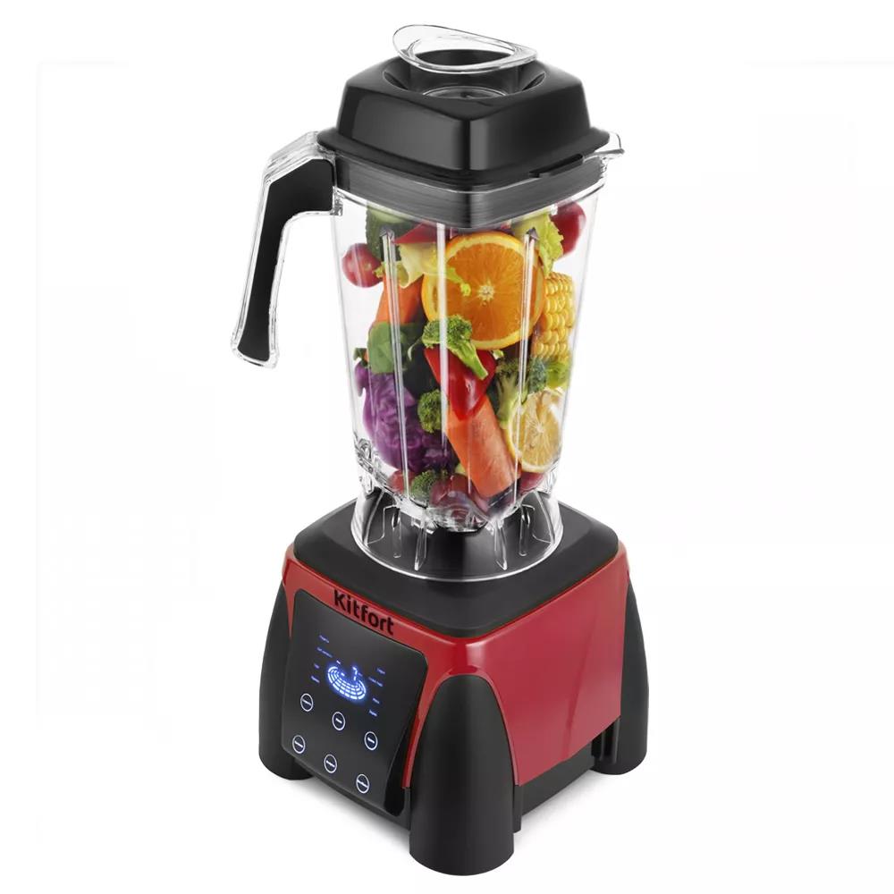 Изображение Блендер Kitfort КТ-1361-1  (стационарный/2200 Вт/красный)