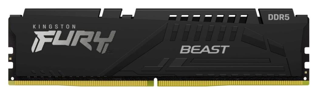 Изображение Оперативная память 1x32 GB DDR5 Kingston Fury Beast (41600 Мб/с, 5200 МГц, CL40)