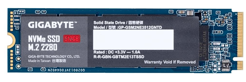 Изображение SSD диск GIGABYTE GP-GSM2NE3512GNTD 512 Гб 2280 (G3NVME512G)