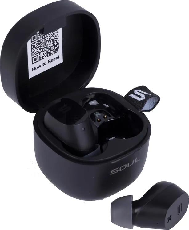 Изображение Bluetooth-гарнитура/наушники Soul ST-XX Matte Black (черный)