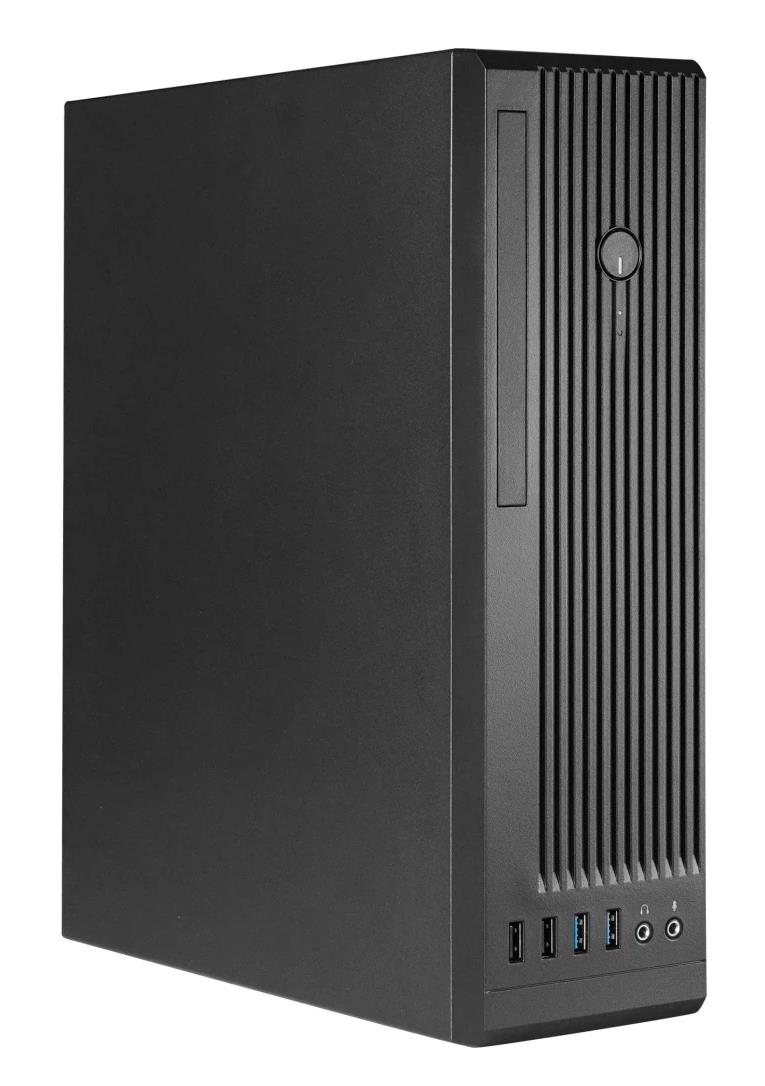 Изображение Корпус Chieftec BE-10B-300 (mATX, Mini-ITX, черный, 300 Вт)/(BE-10B-300)