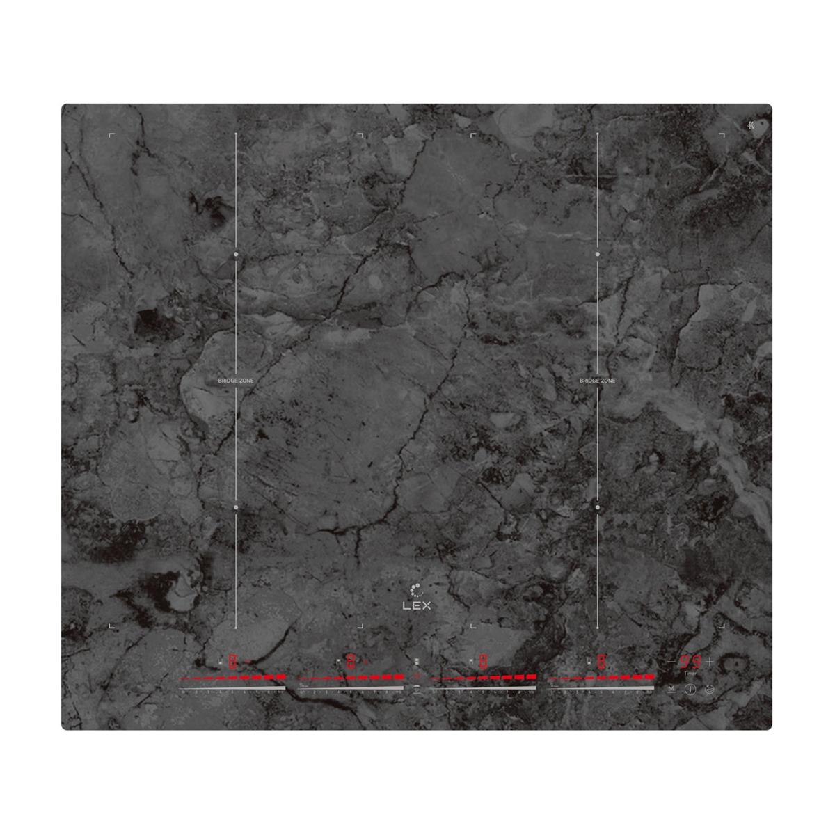 Изображение Варочная панель LEX EVI 640-1 F I DS (мрамор)