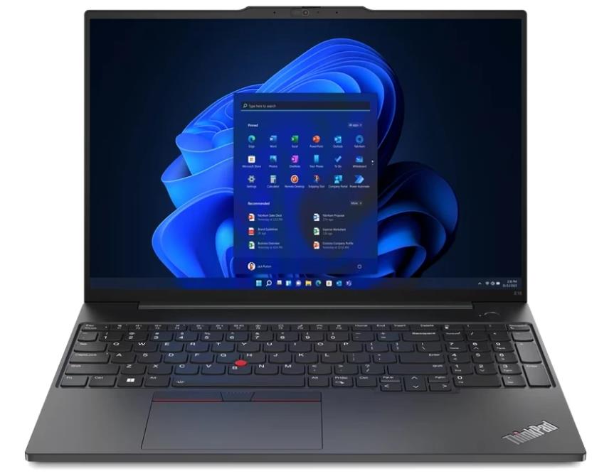 Изображение Ноутбук Lenovo ThinkPad E16 Gen 2 (AMD 7535HS 3300 МГц/ SSD 512 ГБ  /RAM 16 ГБ/ 16" 1920x1200/VGA встроенная/ Без ОС) (21M5S0JY00)
