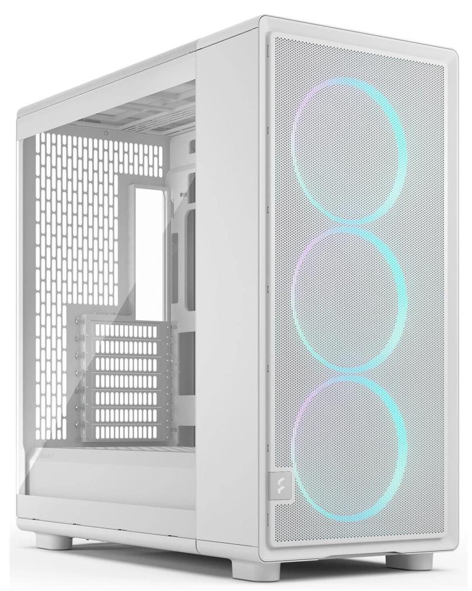 Изображение Корпус Fractal Design Epoch XL White TG RGB Clear Tint (mATX, ATX, Mini-ITX, EATX, белый, без БП)/(FD-C-EPO1X-05)