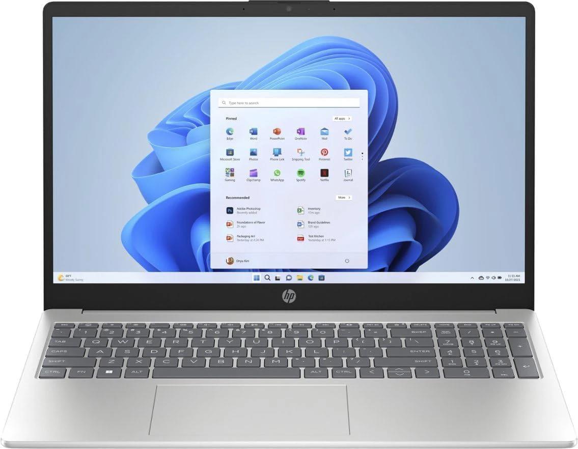 Изображение Ноутбук HP 15-fc0196nia (AMD 7520U 2800 МГц/ SSD 512 ГБ  /RAM 8 ГБ/ 15.6" 1920x1080/VGA встроенная/ Без ОС) (D01R2EA)
