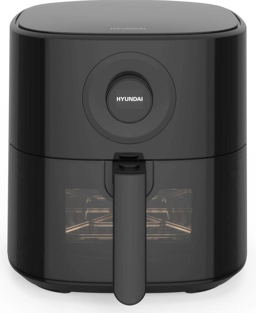 Изображение Аэрогриль Hyundai HYF-5003 1500Вт черный/черный (1500 Вт /5,5 л )