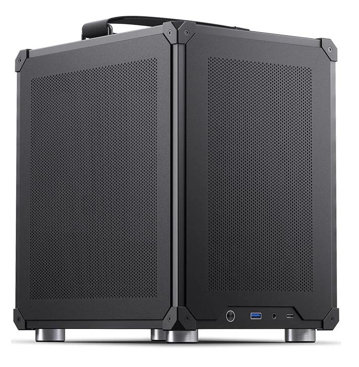 Изображение Корпус Jonsbo C6 Handle Black (mATX, Mini-ITX, черный, без БП)/(C6 Handle Black)