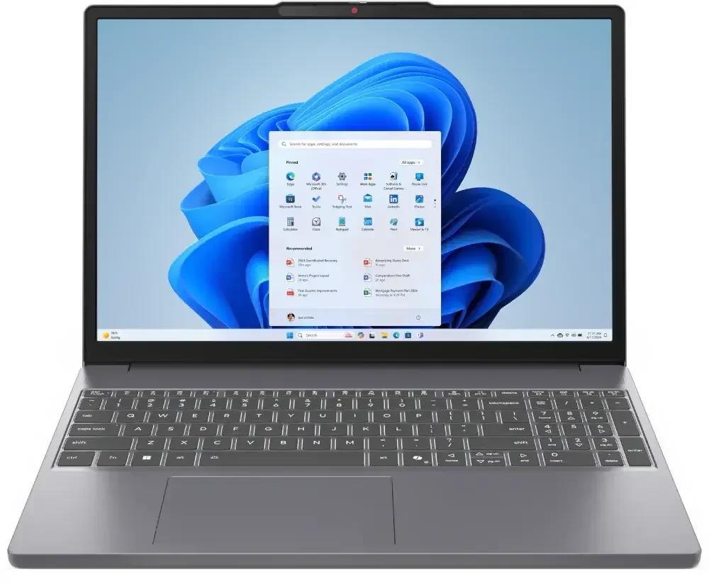 Изображение Ноутбук Lenovo Slim 3 16IRH10R (Intel 210H 2200 МГц/ SSD 1024 ГБ  /RAM 16 ГБ/ 16" 1920x1200/VGA встроенная/ Без ОС) (83K50006RK)
