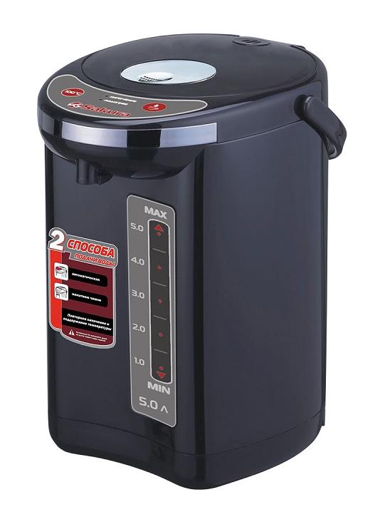 Изображение Термопот Sakura SA-315B (5 л /750 Вт /черный)