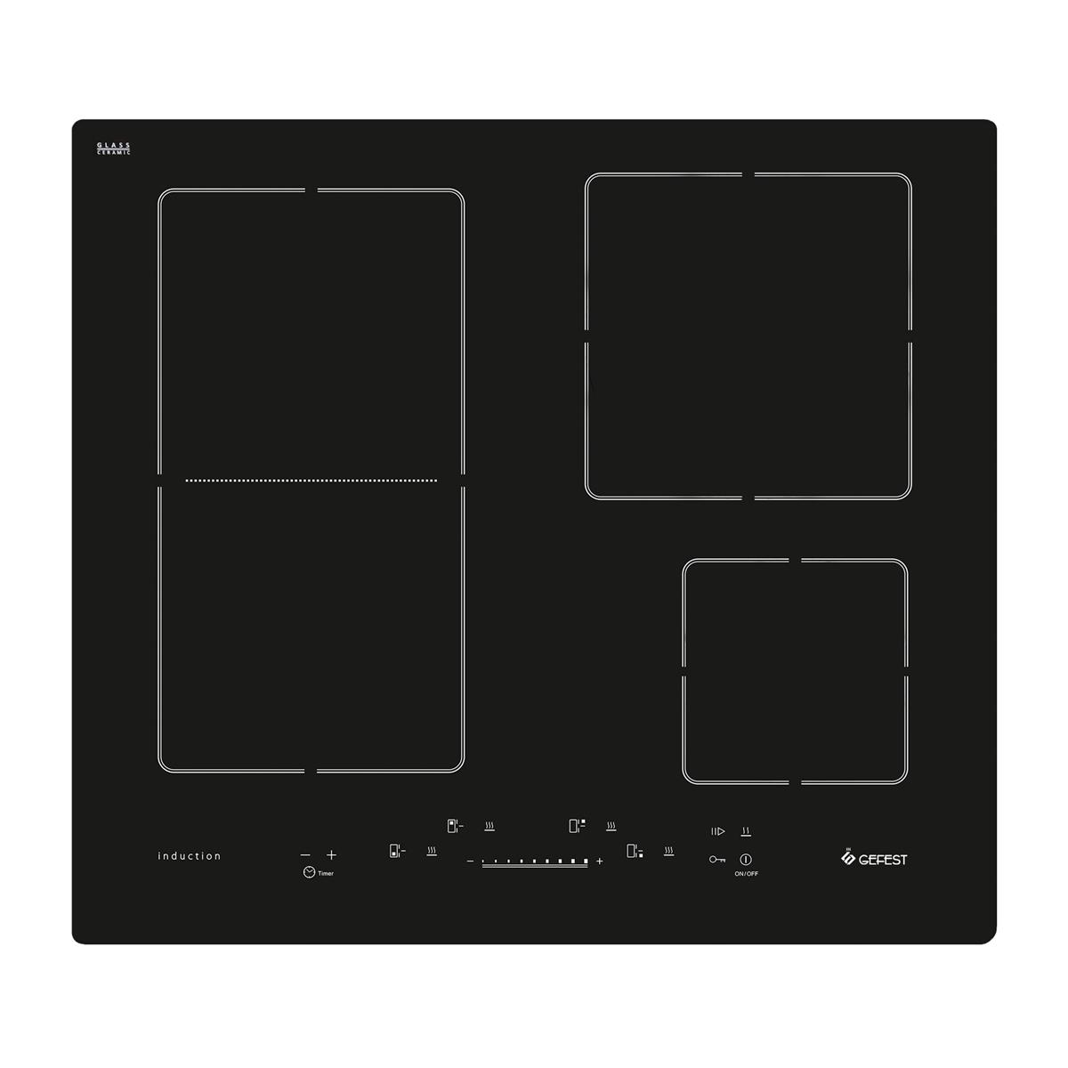 Изображение Варочная панель Гефест ЭС В СН 4232 К3 (черный)