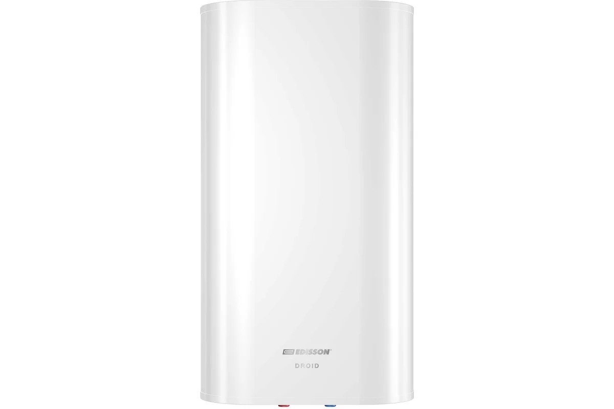 Изображение Водонагреватель Edisson Droid 50 V (50 л /2 кВт/нержавеющая сталь)