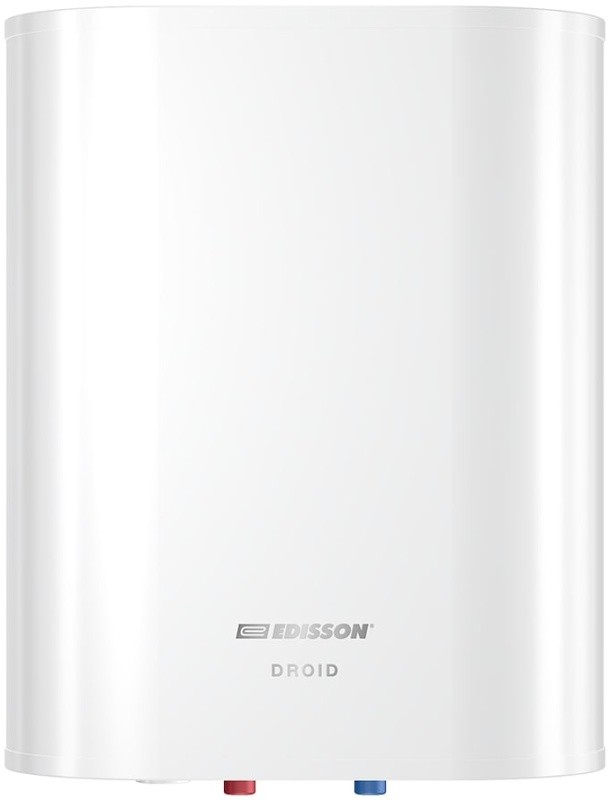 Изображение Водонагреватель Edisson Droid 30 V (30 л /2 кВт/нержавеющая сталь)