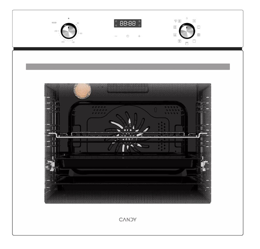 Изображение Духовой шкаф Candy COXP08LTSW (78 л , белый)