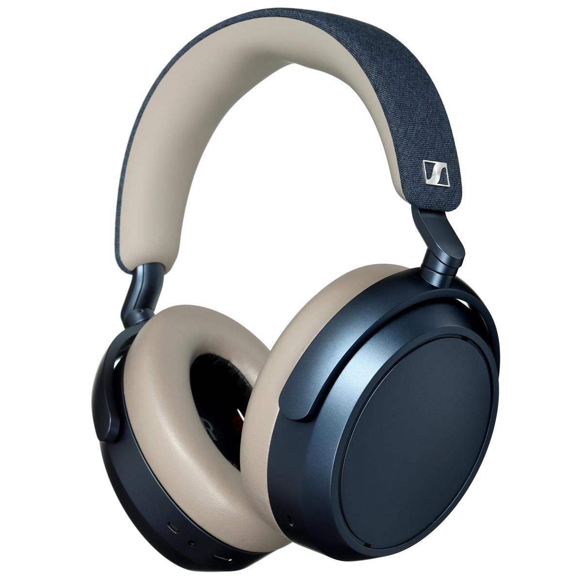 Изображение Bluetooth-гарнитура/наушники Sennheiser Momentum 4 Wireless (синий)