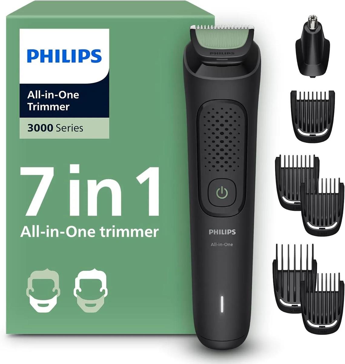 Изображение Триммер бороды и усов Philips MG3920/15 7в1, черный