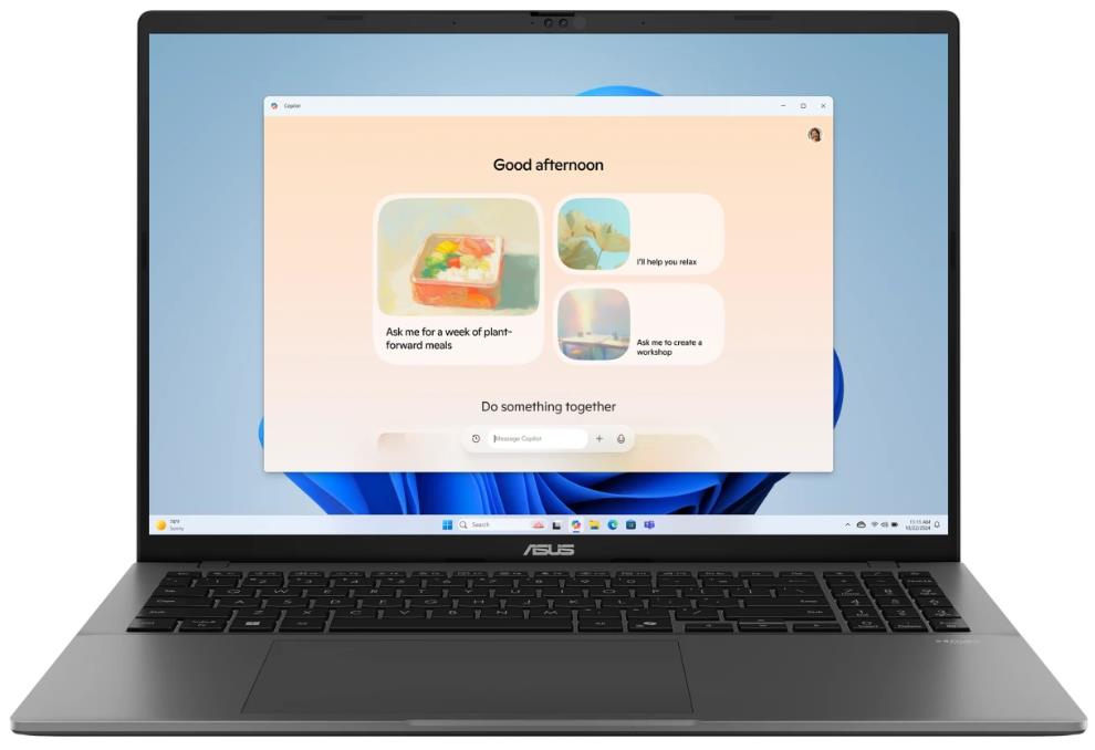 Изображение Ноутбук Asus S3607CA Vivobook S16 (Intel 225H 1700 МГц/ SSD 512 ГБ  /RAM 16 ГБ/ 16" 1920x1200/VGA встроенная/ Без ОС) (90NB16I2-M00C10)