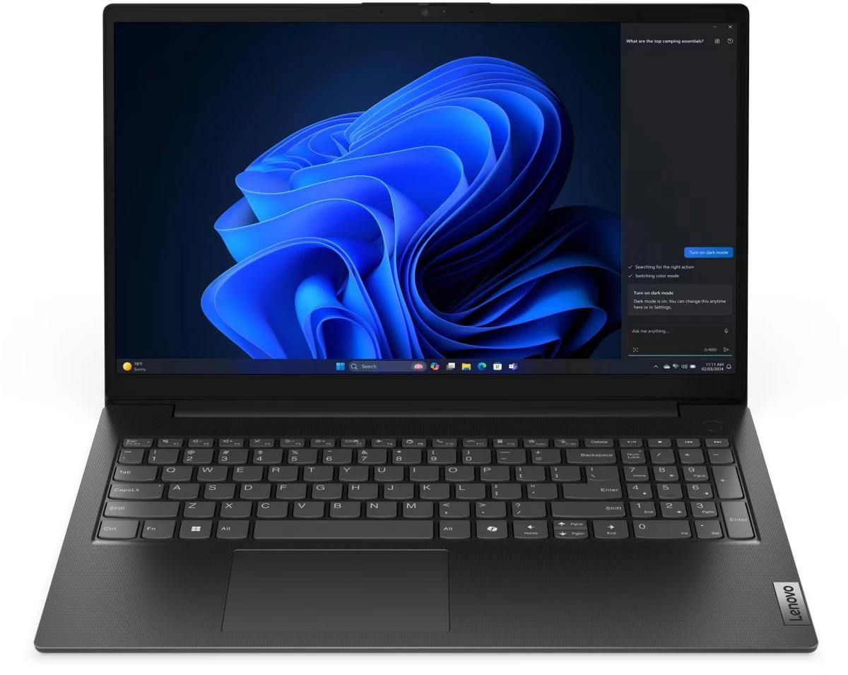 Изображение Ноутбук Lenovo V15 G5 IRL (Intel 13420H 2100 МГц/ SSD 512 ГБ  /RAM 16 ГБ/ 15.6" 1920x1080/VGA встроенная/ Без ОС) (83GW009KGQ)