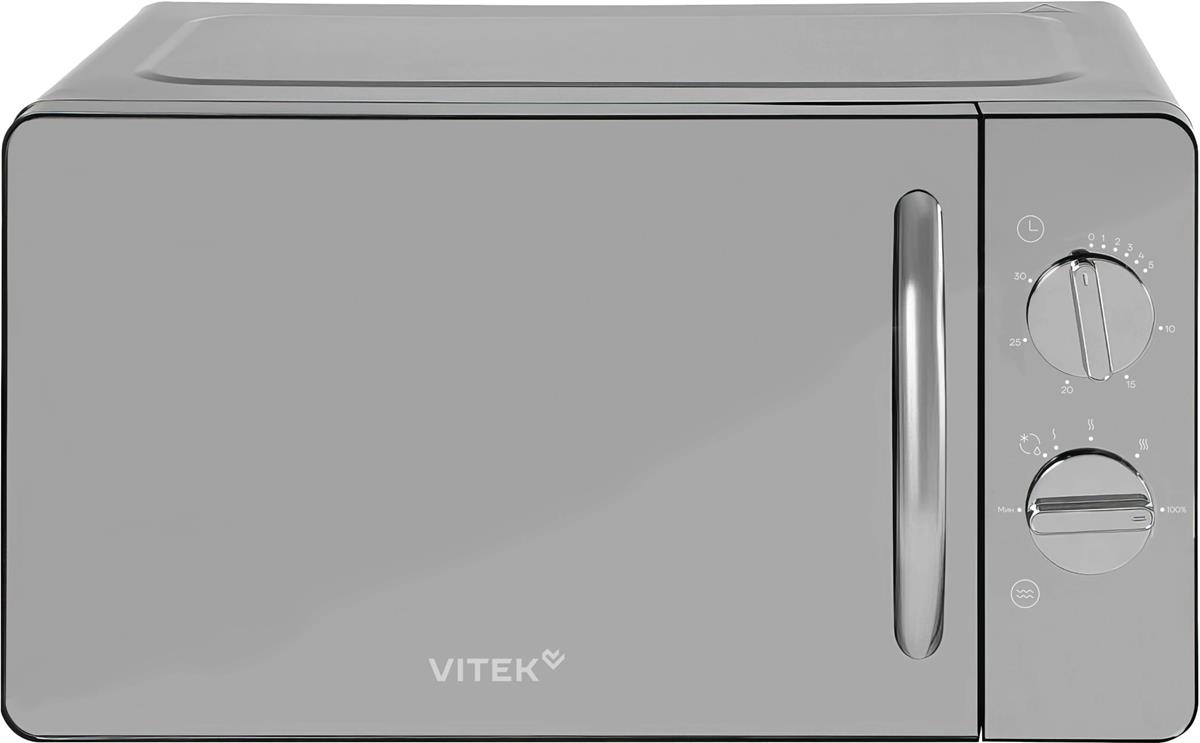 Изображение Микроволновая печь VITEK VT-MW1320 (700 Вт  20 л    черный, хром)