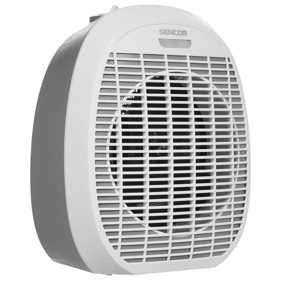 Изображение Тепловентилятор Sencor SFH 7017WH, белый (2000 Вт электрическая спираль)