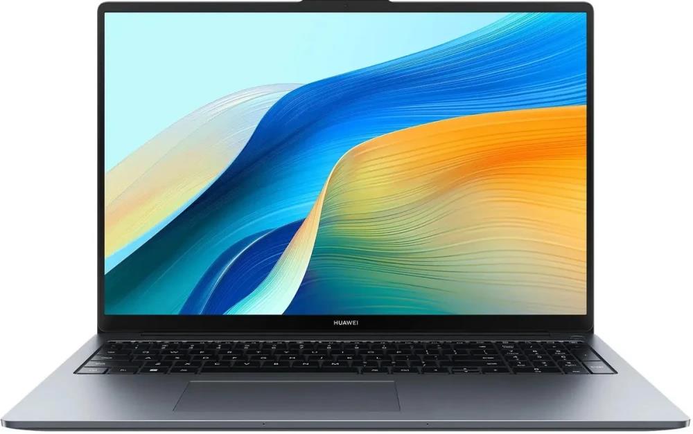 Изображение Ноутбук Huawei MateBook D 16 2024 (Intel 13420H 2100 МГц/ SSD 1024 ГБ  /RAM 16 ГБ/ 16" 1920x1200/VGA встроенная/ Без ОС) (53014QKW)